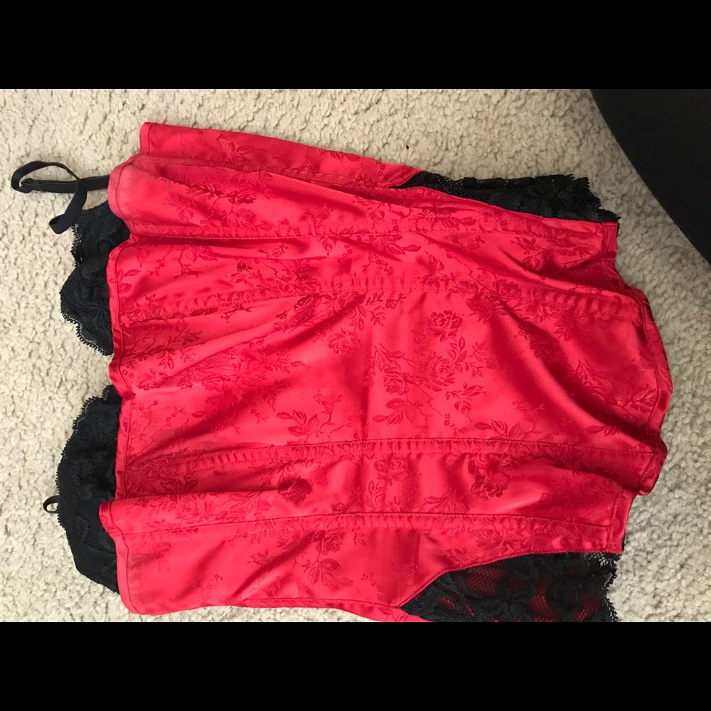 FOH red corset
